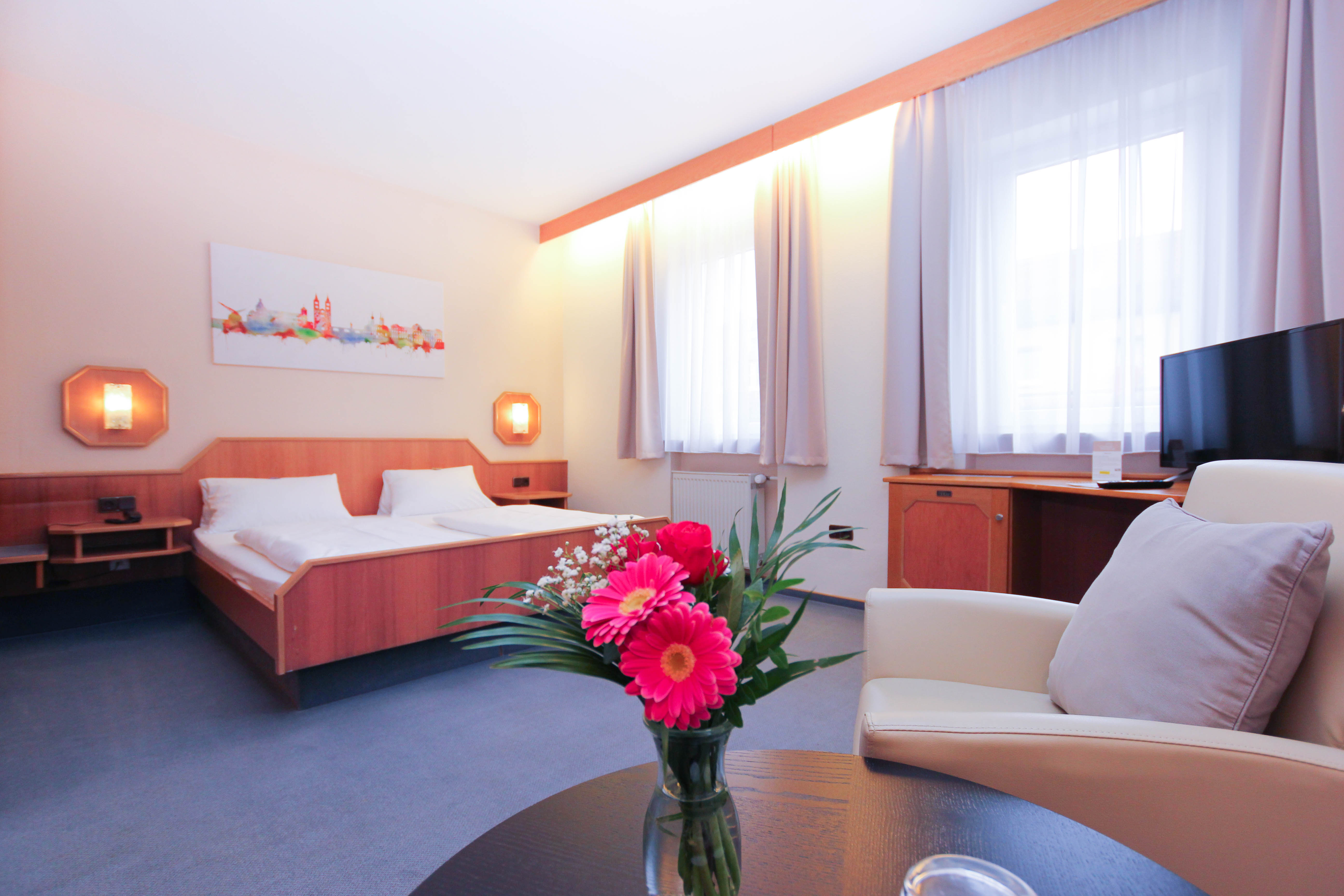 Hotelzimmer Comfort im City Hotel Würzburg